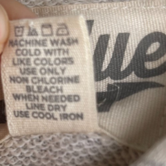 Blue 84 Striped Lace-up V-Neck Lightweight Hoodie Pullover 2X McCall Idaho - Picture 6 of 7
